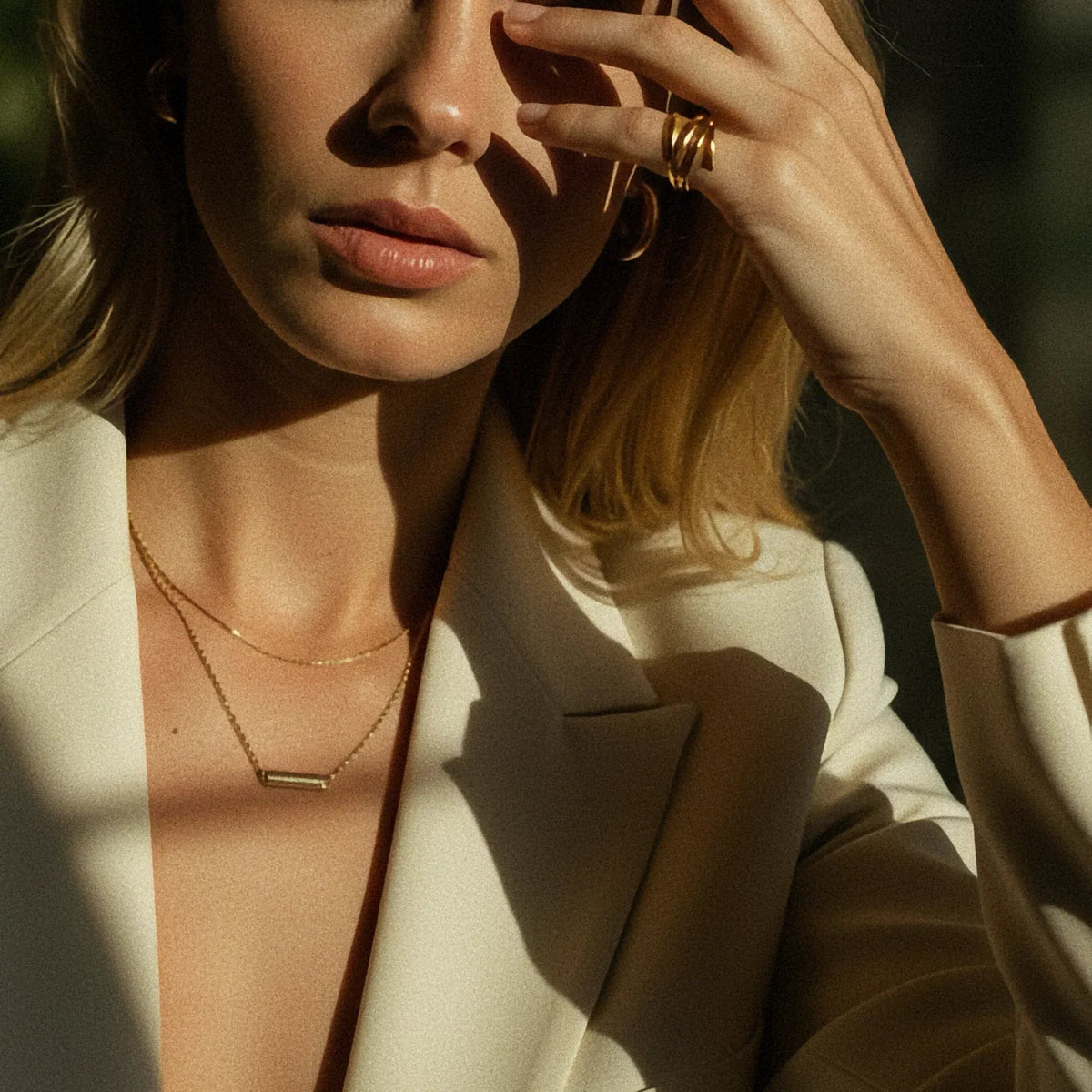 [AuraEcho]Shay Contemporary Gold Ring