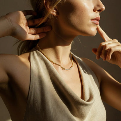 [AuraEcho]Maelle Diamond Necklace