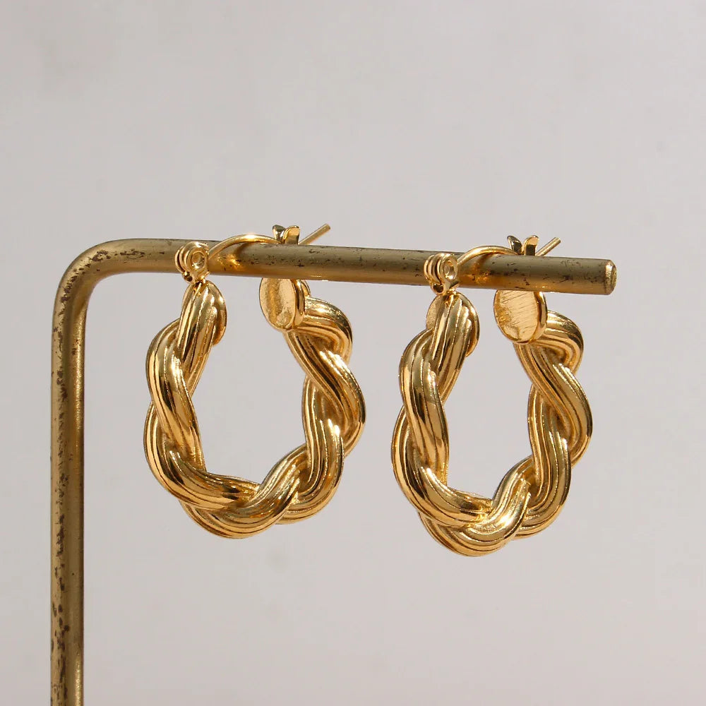 [AuraEcho]Layla Hoop Earrings