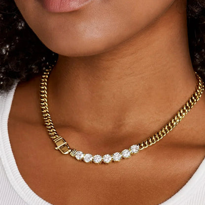 [AuraEcho]Maelle Diamond Necklace