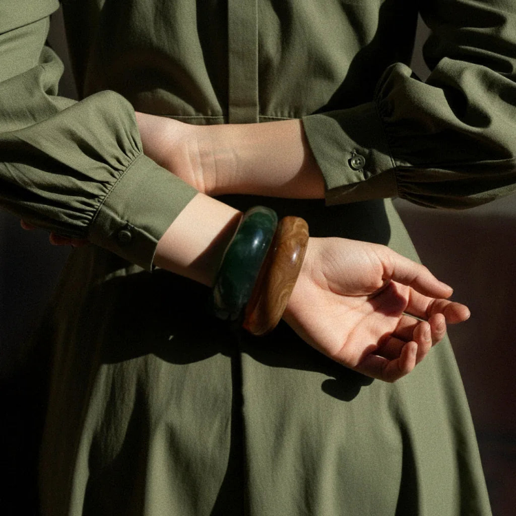 [AuraEcho]Julianna Sculpted Autumn Bangles