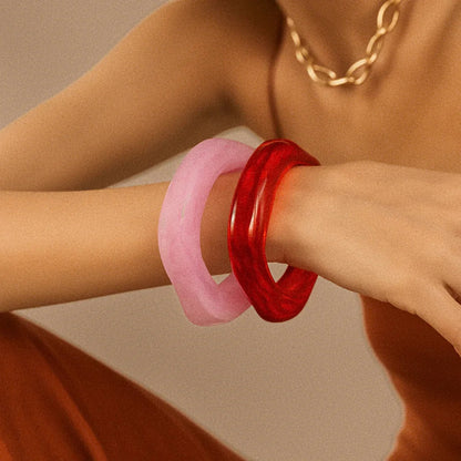 [AuraEcho]Avaria Acrylic Bangle