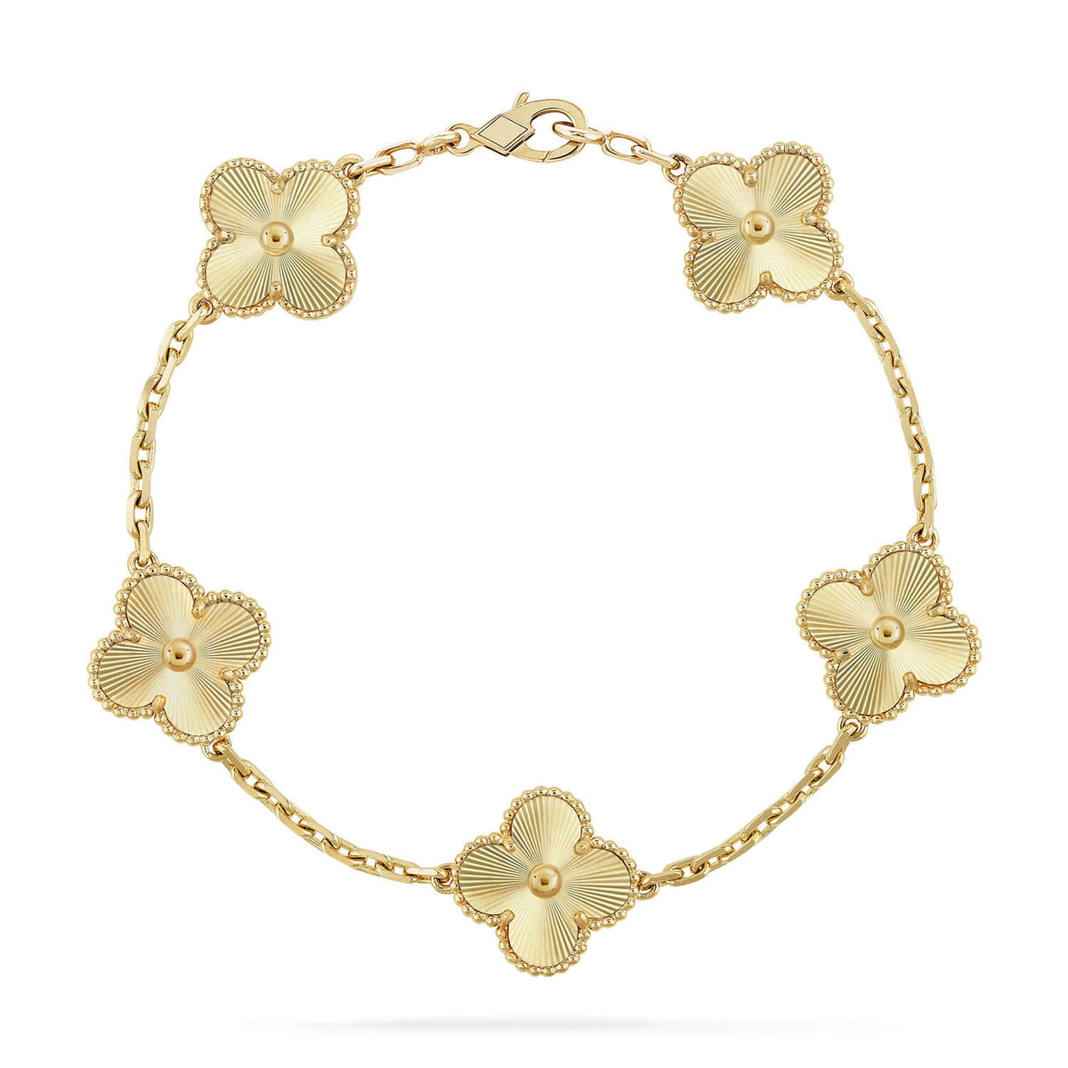[AuraEcho] CLOVER 5 MOTIF LASER BRACELET COLLECTION