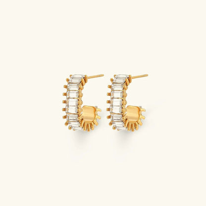 [AuraEcho]Agnes Diamond Earrings