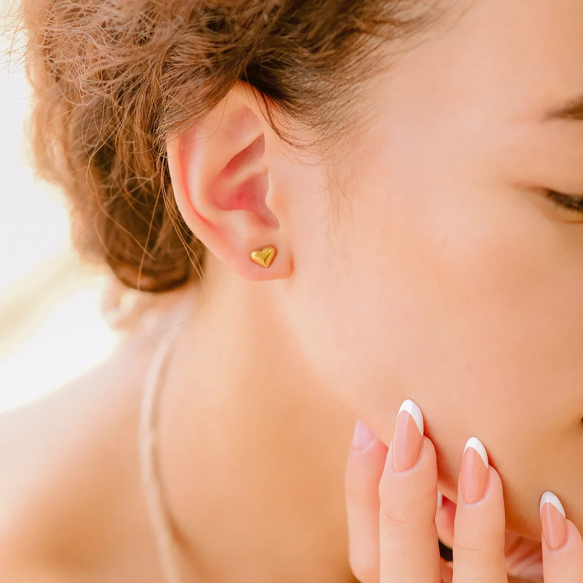 [AuraEcho]Aiko Gold Earrings