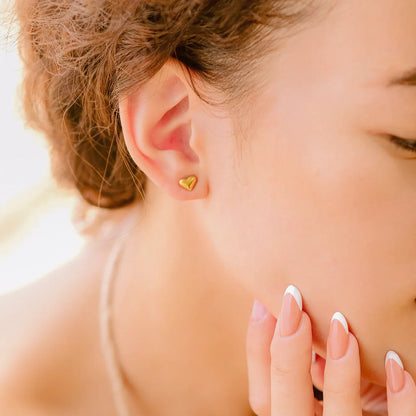 [AuraEcho]Aiko Gold Earrings