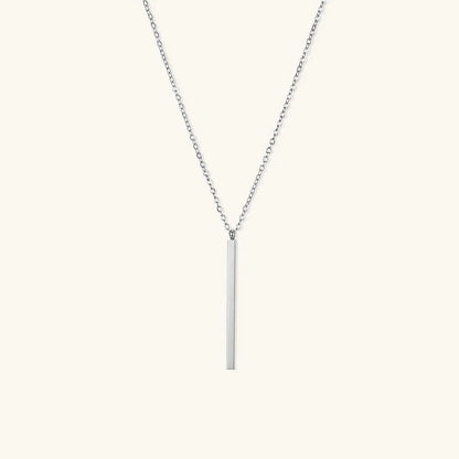 [AuraEcho]Allison Gold Bar Necklace