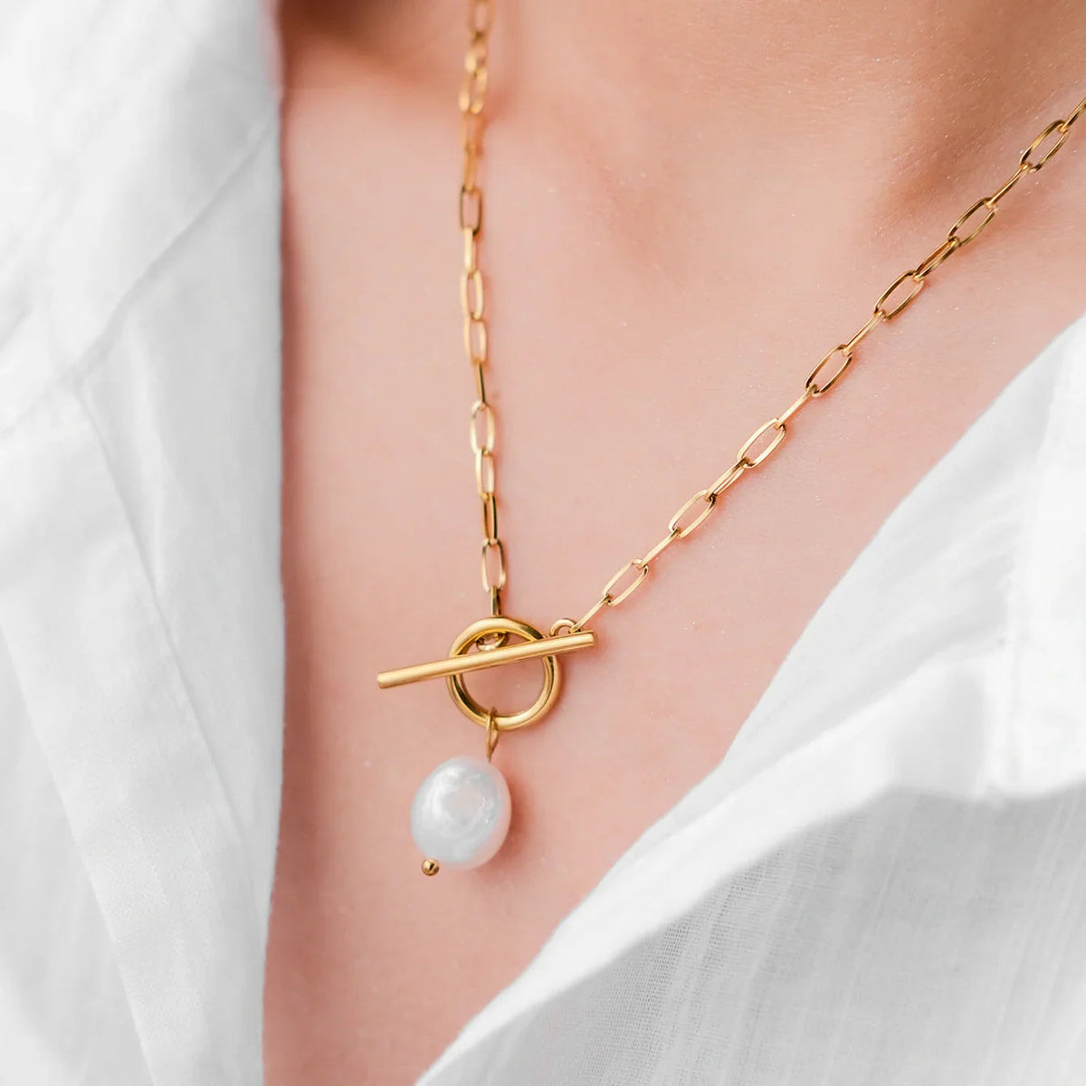 [AuraEcho]Aphrodite Freshwater Pearl Necklace