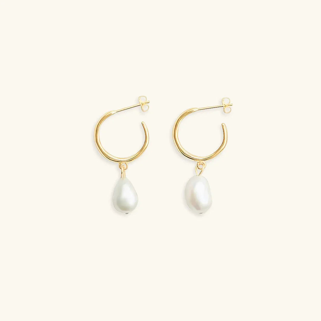 [AuraEcho]Asa Freshwater Pearl Earrings