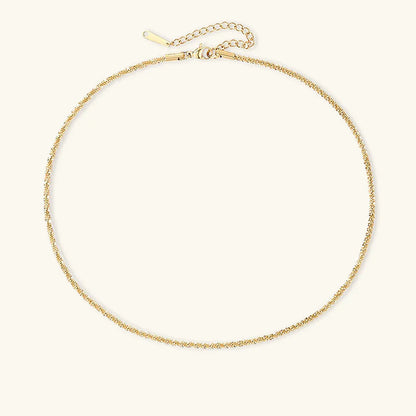 [AuraEcho]Audrey Gold Chain Necklace