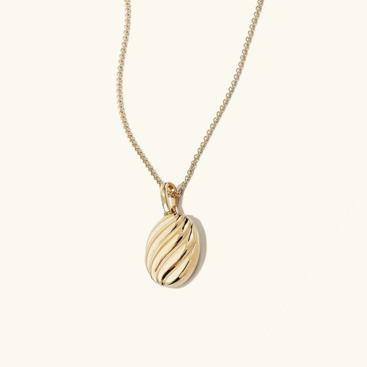 [AuraEcho]Linda Gold Croissant Necklace