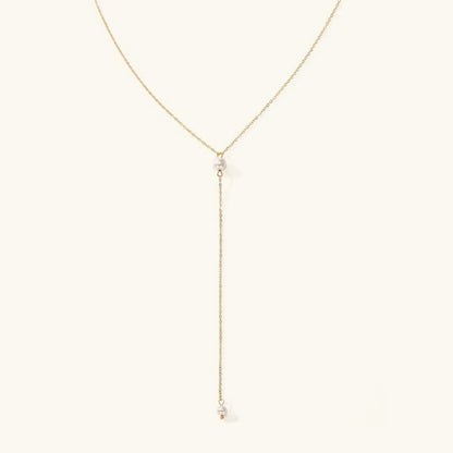 [AuraEcho]Beatrice Pearl Tassel Necklace