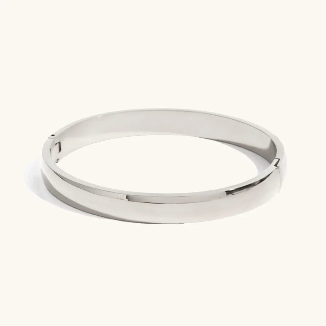 [AuraEcho]Melina Large Stacking Gold Bangle