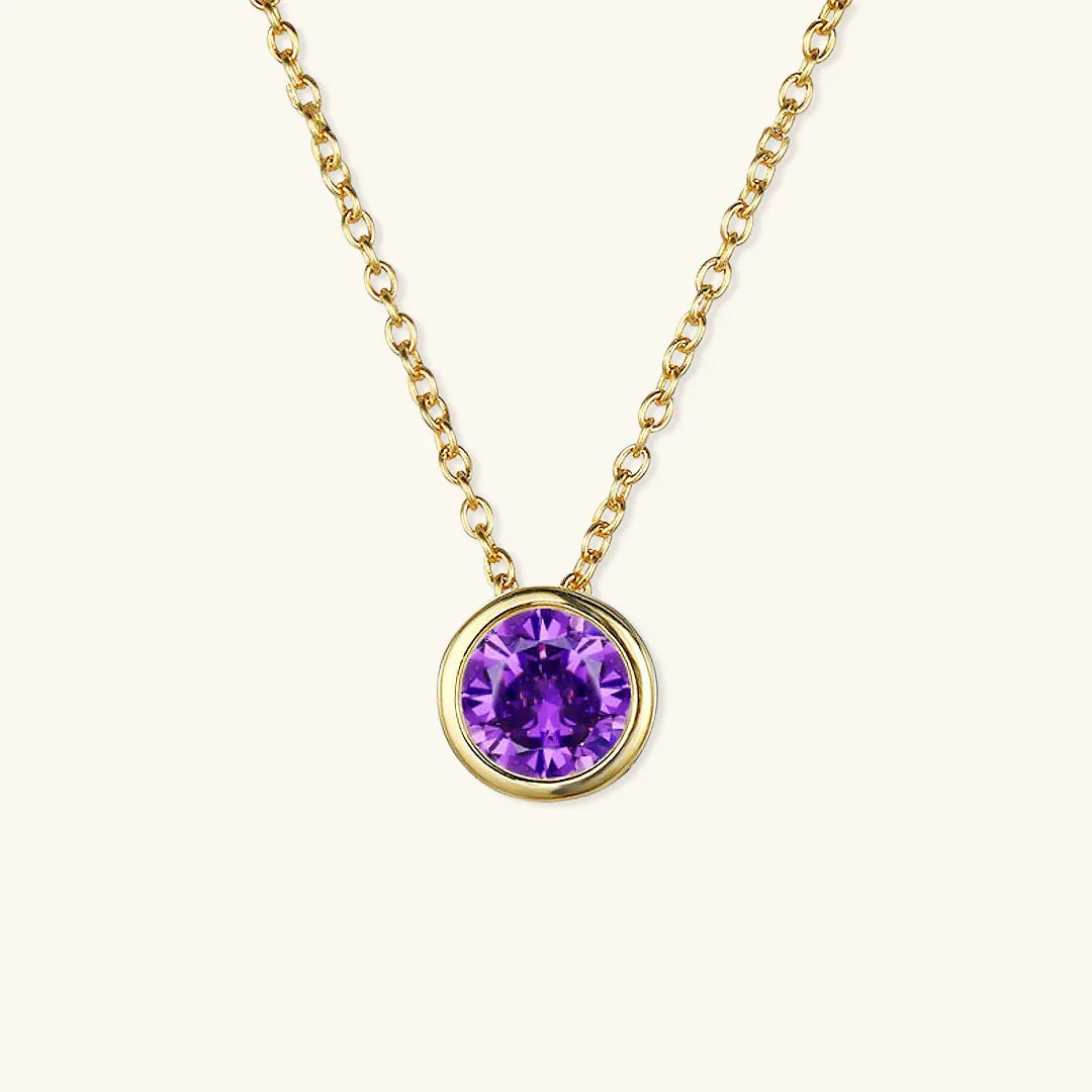 [AuraEcho]Amelia Birthstone Necklace