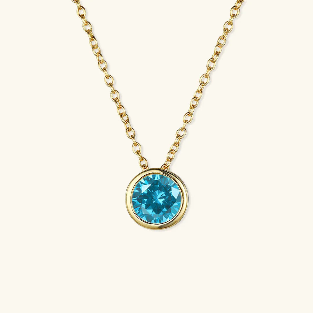 [AuraEcho]Amelia Birthstone Necklace