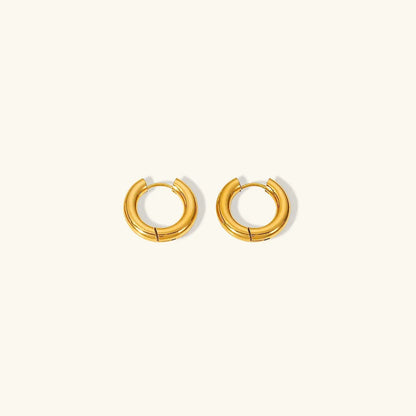 [AuraEcho]Bold Round Hoops