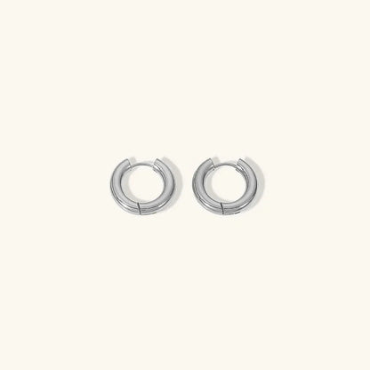 [AuraEcho]Bold Round Hoops