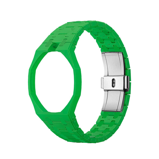 AuraEcho Strap Oak Pop Exclusive Green  Bioceramic Strap