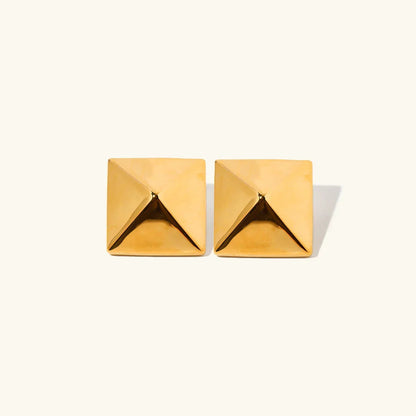 [AuraEcho]Barbara Gold Earrings