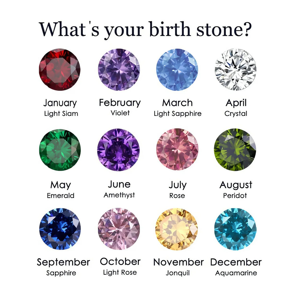 [AuraEcho]Caitlin Birthstone Pearl Necklace