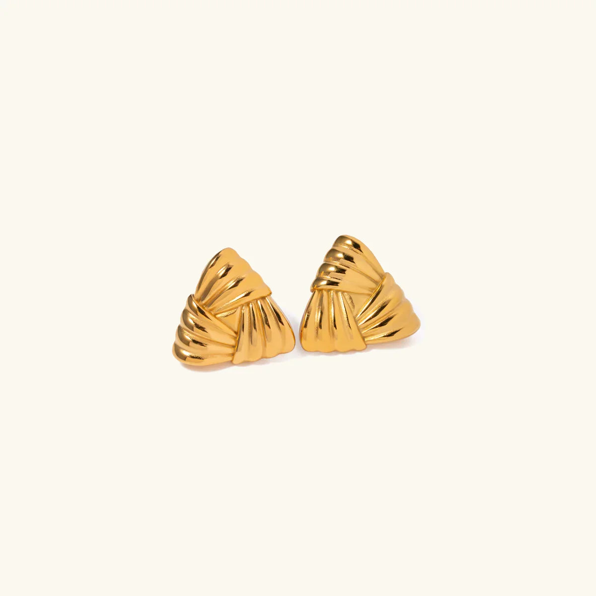 [AuraEcho]Brigitte Gold Earrings