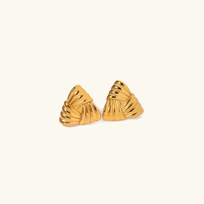[AuraEcho]Brigitte Gold Earrings