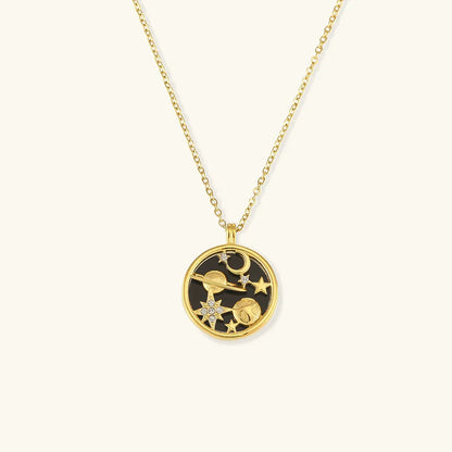 [AuraEcho]Constance Gold Necklace