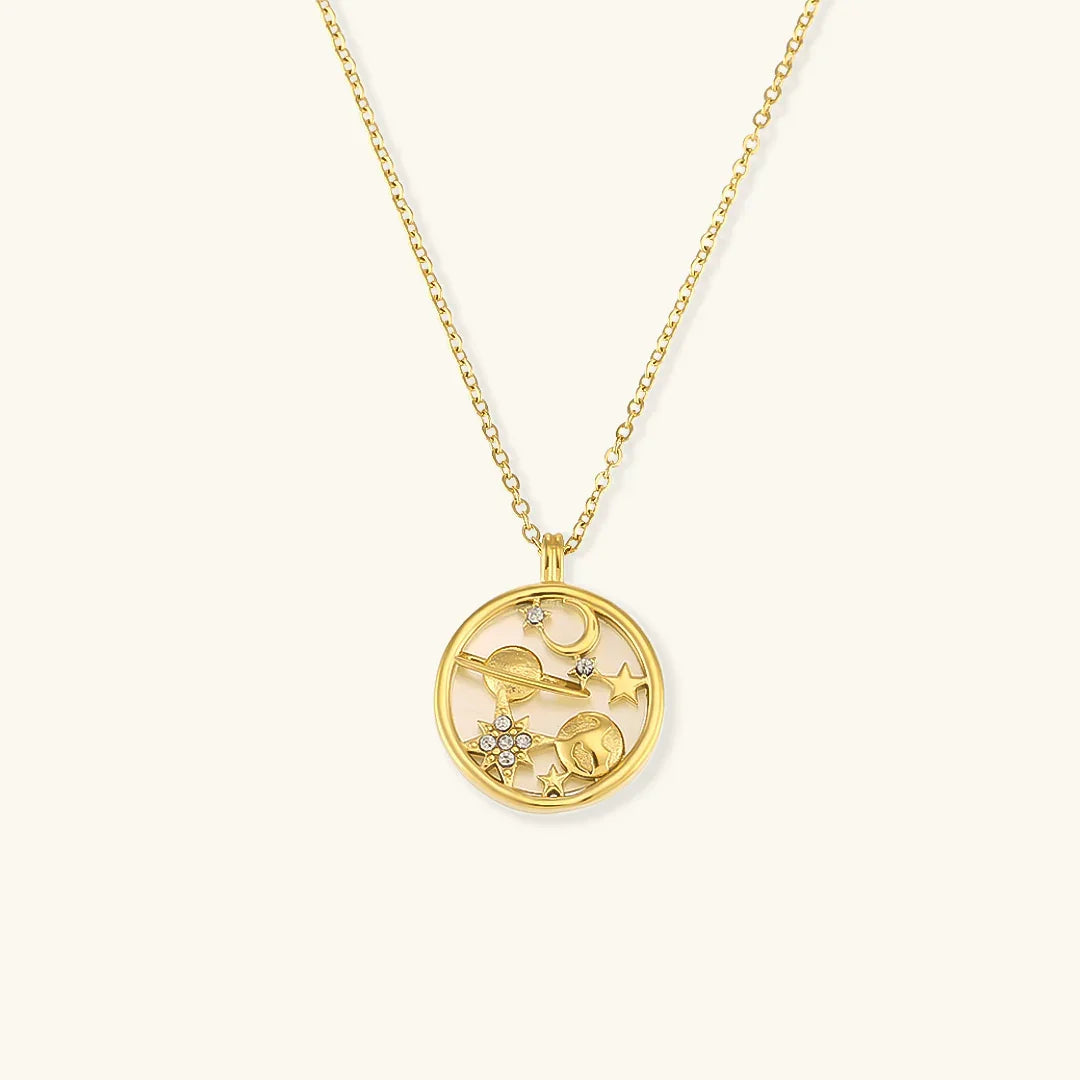 [AuraEcho]Constance Gold Necklace