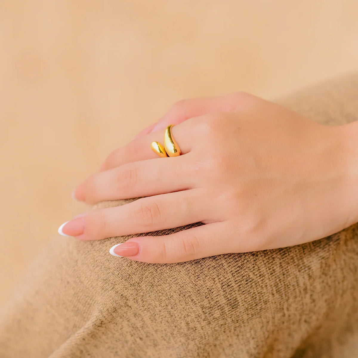 [AuraEcho]Cora Gold Ring