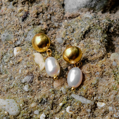 [AuraEcho]Cornelia Freshwater Pearl Earrings