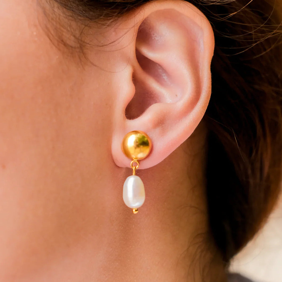 [AuraEcho]Cornelia Freshwater Pearl Earrings