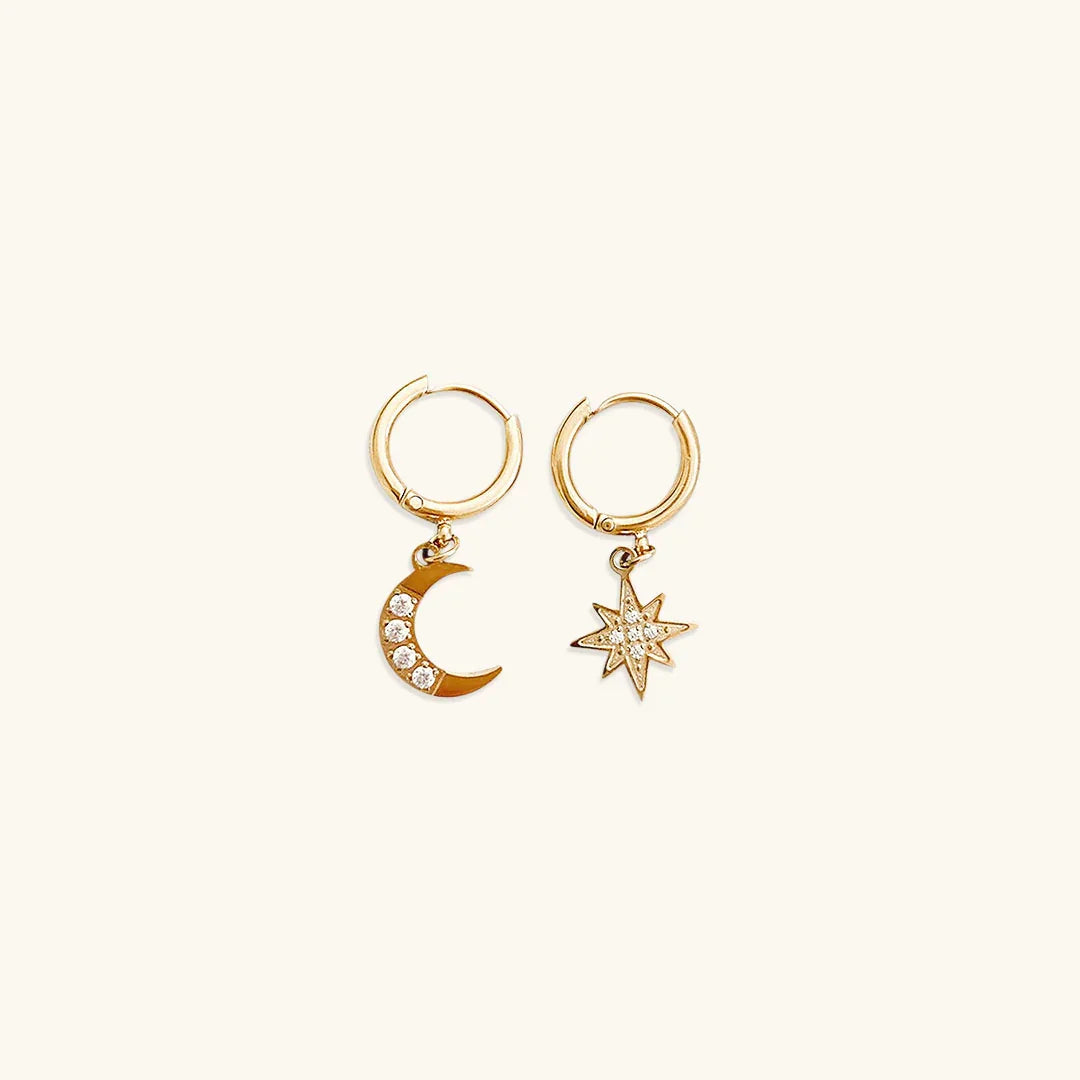 [AuraEcho]Cosmia Gold Earrings