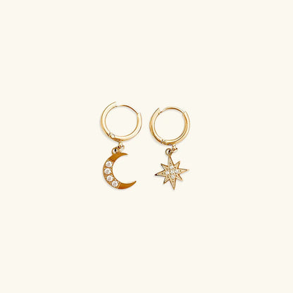 [AuraEcho]Cosmia Gold Earrings