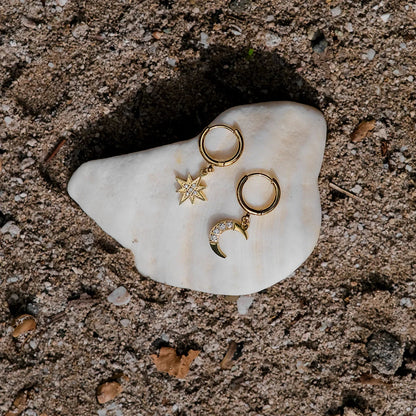 [AuraEcho]Cosmia Gold Earrings