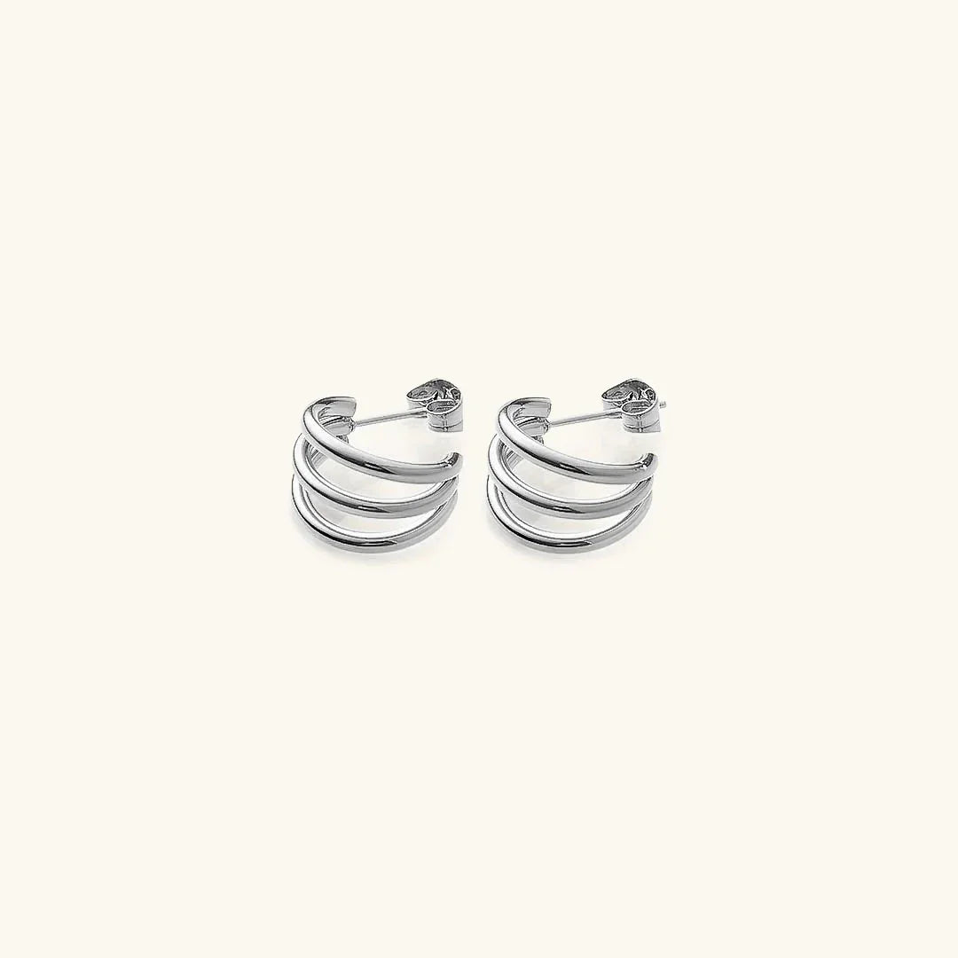 [AuraEcho]Cradle Gold Earrings
