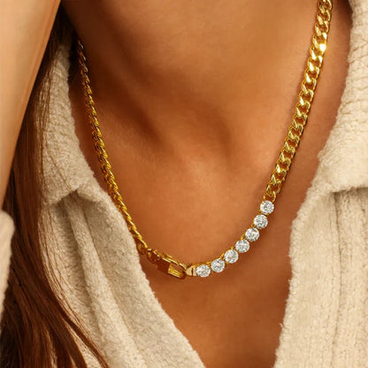 [AuraEcho]Maelle Diamond Necklace