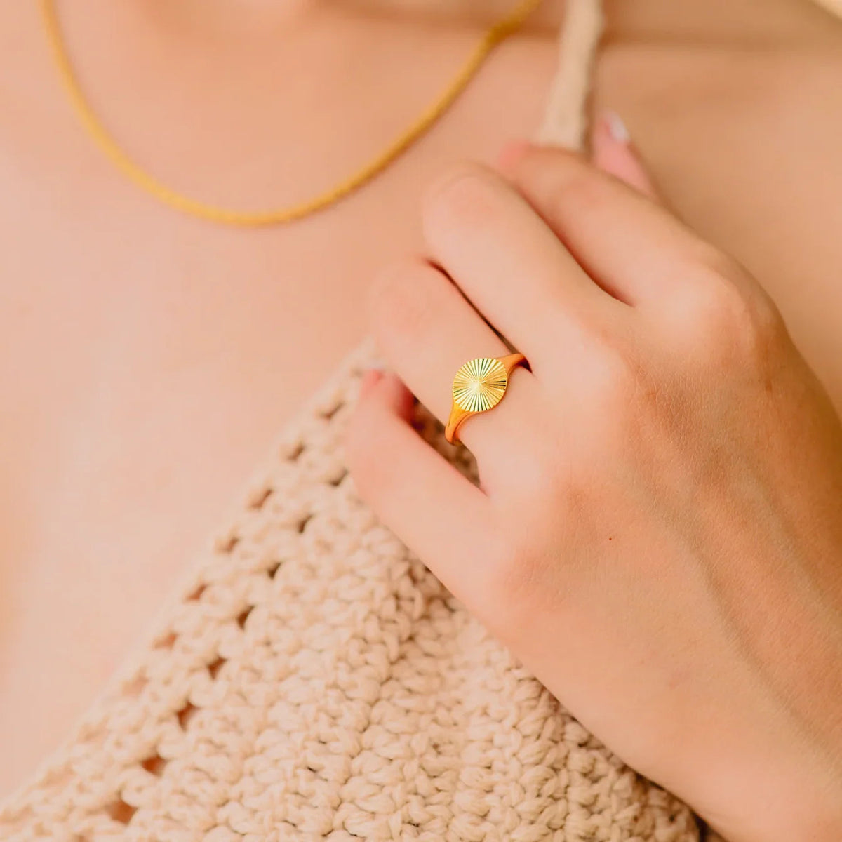 [AuraEcho]Cyna Gold Ring