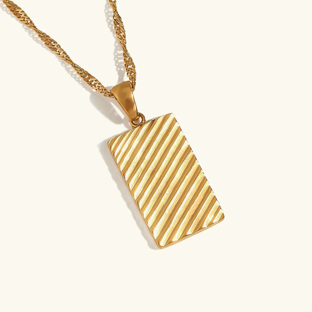 [AuraEcho]Dahlia Gold Necklace