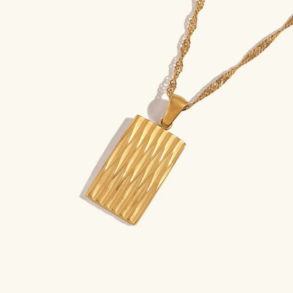 [AuraEcho]Dahlia Gold Necklace