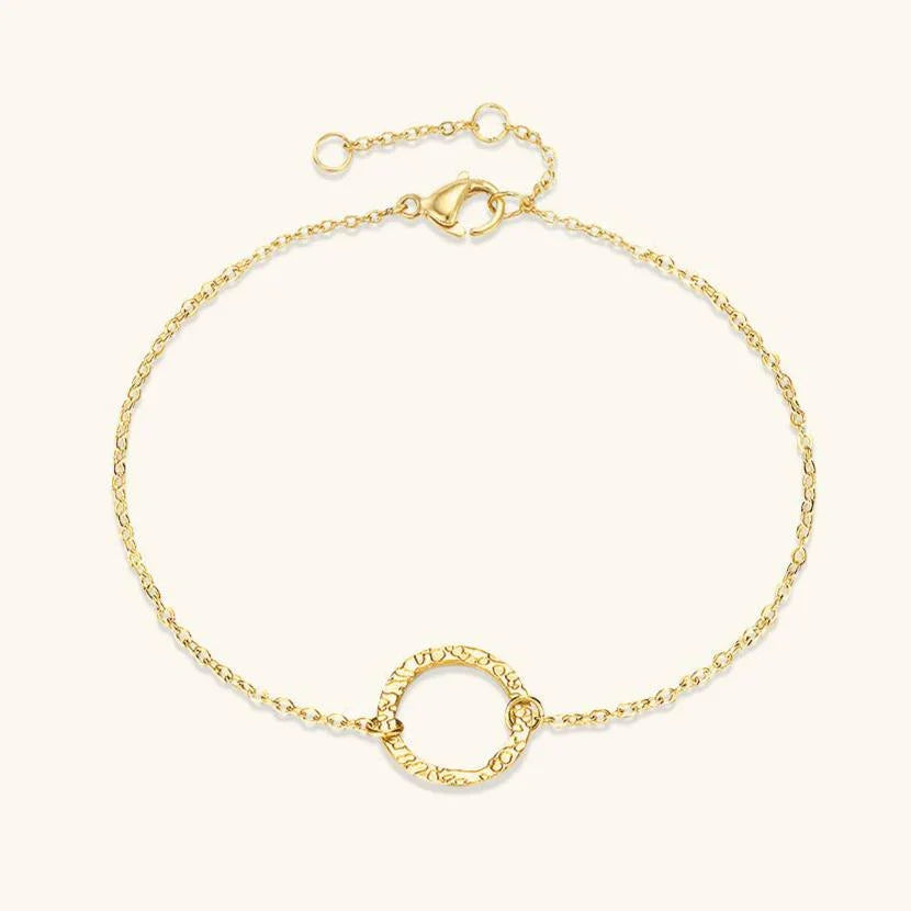 [AuraEcho]Dalia Gold Hoop Bracelet