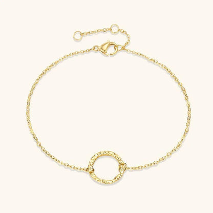 [AuraEcho]Dalia Gold Hoop Bracelet