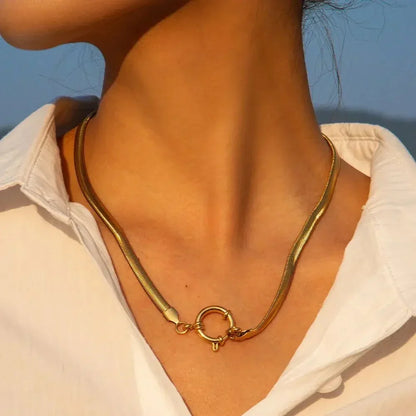 [AuraEcho]Gabriella Gold Necklace