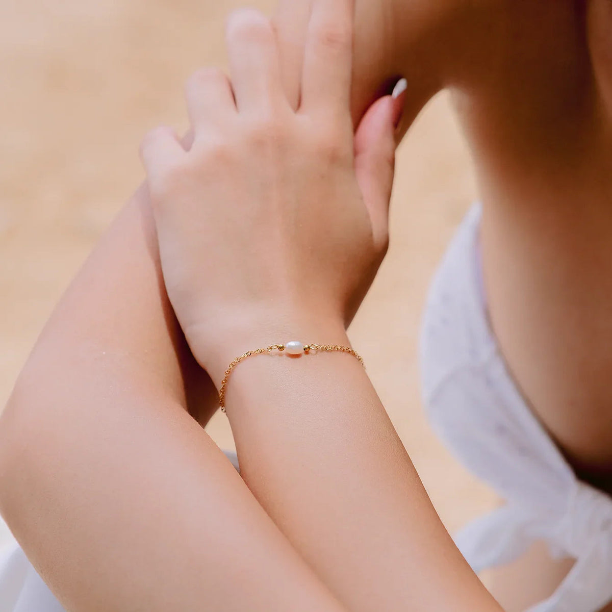 [AuraEcho]Donna Freshwater Pearl Bracelet