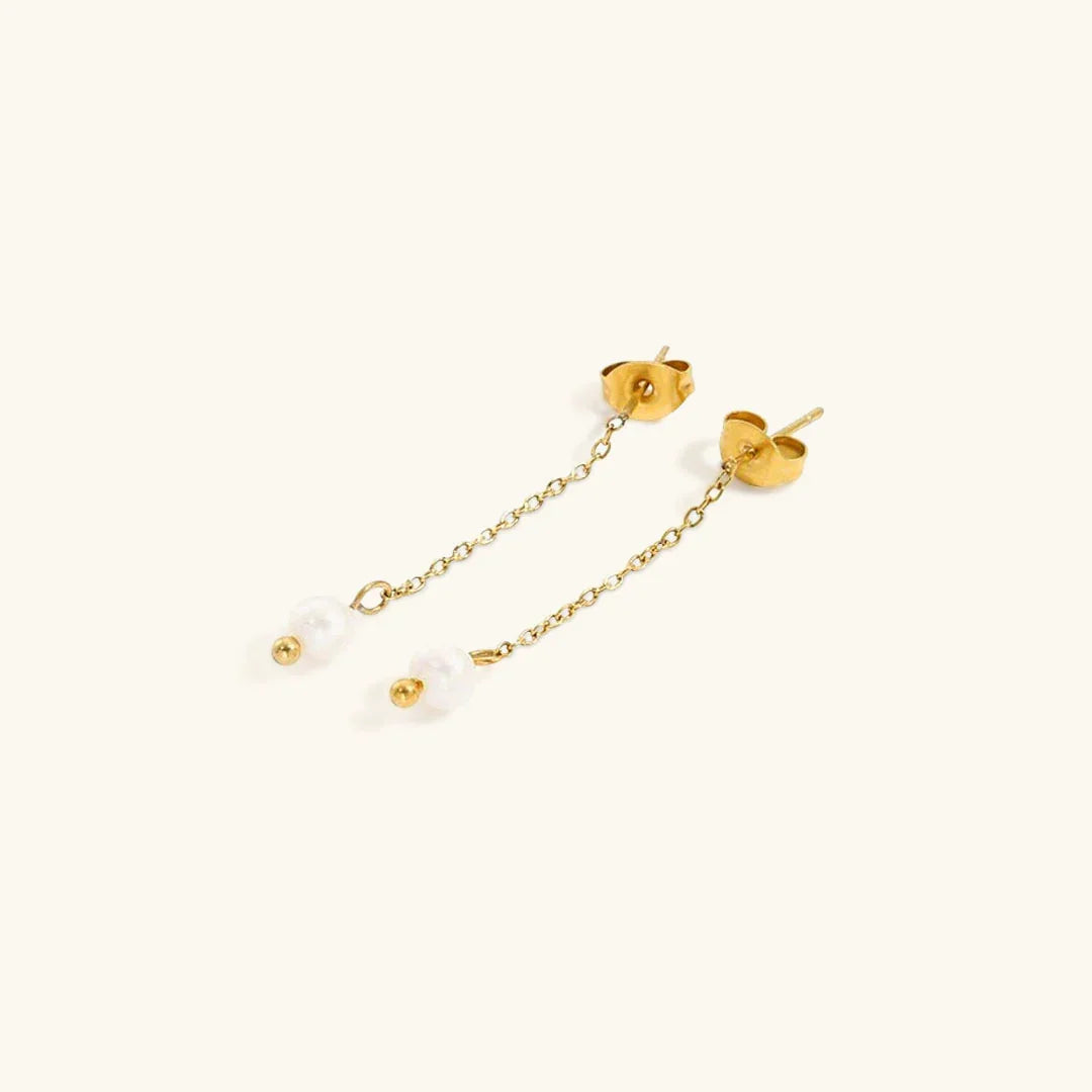[AuraEcho]Dorothy Pearl Earrings