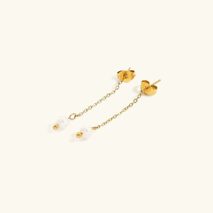 [AuraEcho]Dorothy Pearl Earrings