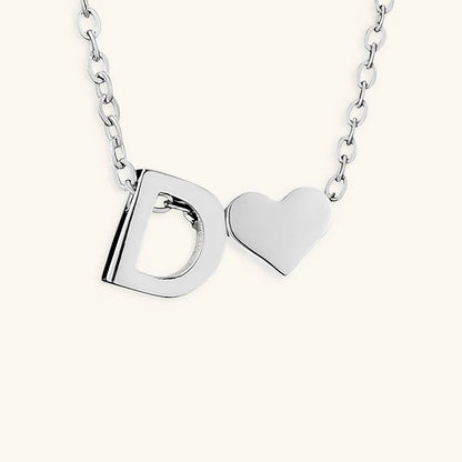 [AuraEcho]Ria Initial Letter Gold Necklace