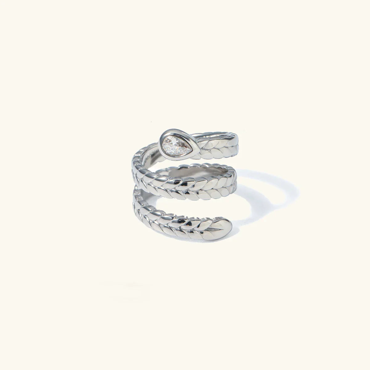 [AuraEcho]Davina Gold Serpent Ring
