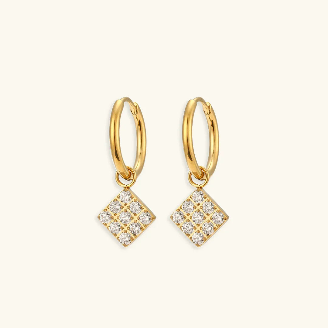 [AuraEcho]Margaret Gold Earrings