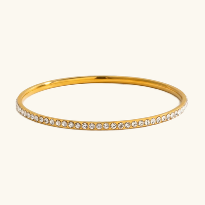 [AuraEcho]Kalista Diamond Gold Bangle