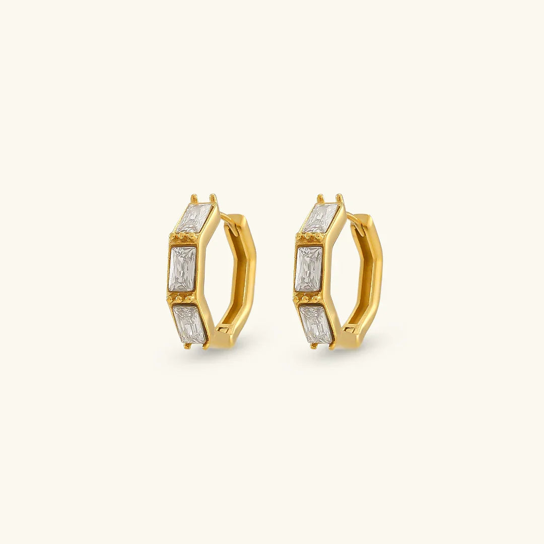 [AuraEcho]Elira Diamond Earrings